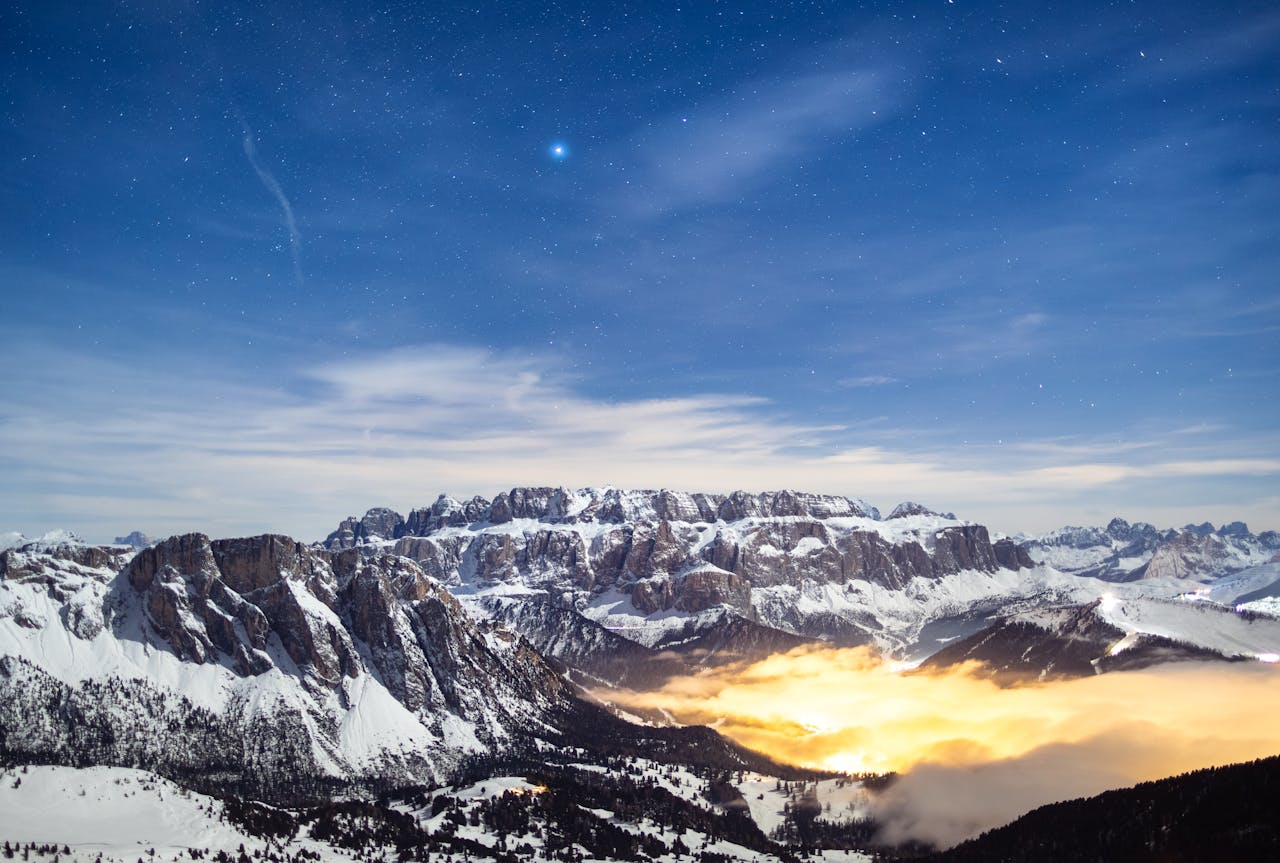 Free stock photo of above, alps, dolomites